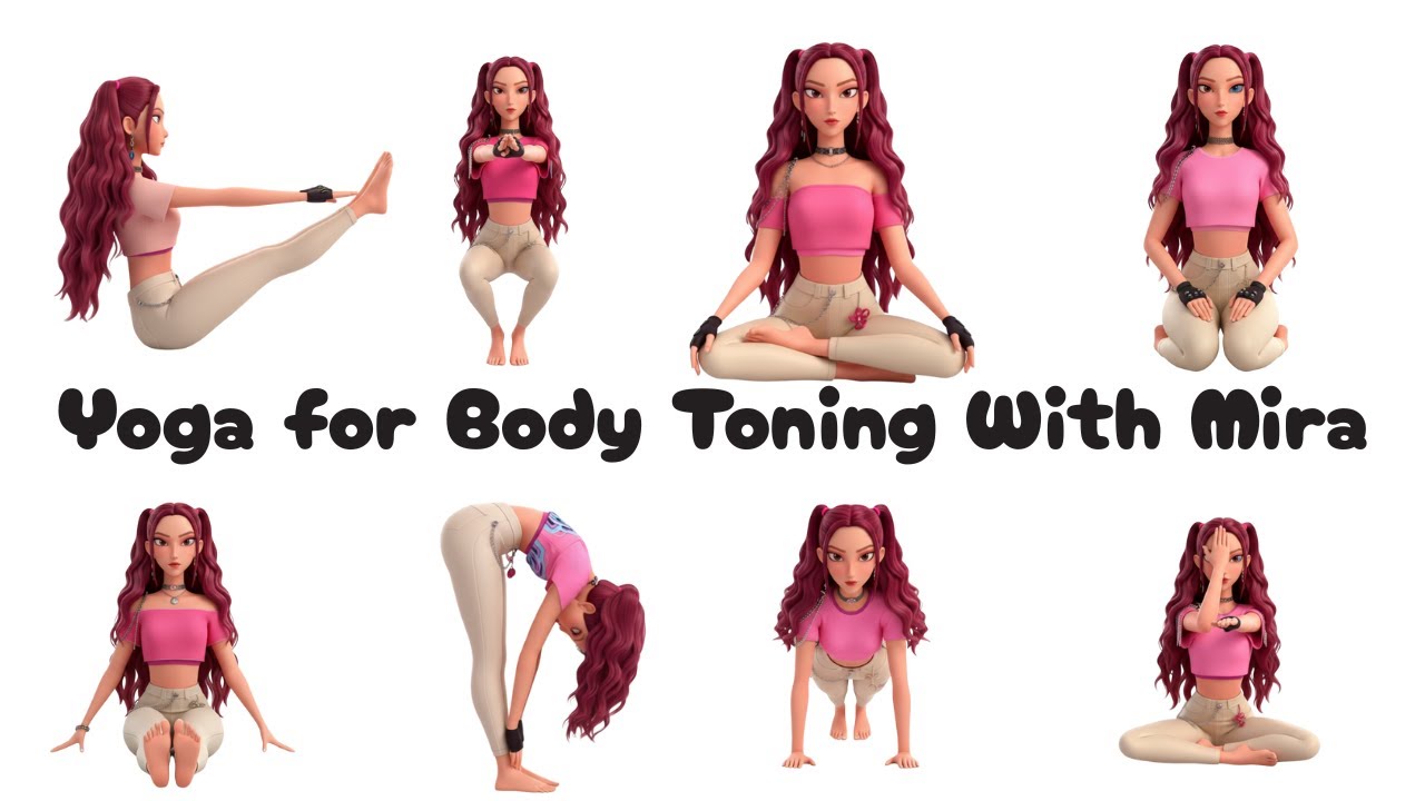 Yoga for Overthinking with Mira | Yoga for Children | Yoga for Health | Kpop Demon Hunter Yoga
