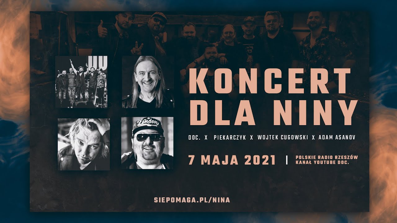 Koncert Dla Niny - Zespół DOC. x Konrad Baum x M.Piekarczyk x W.Cugowski x A.Asanov