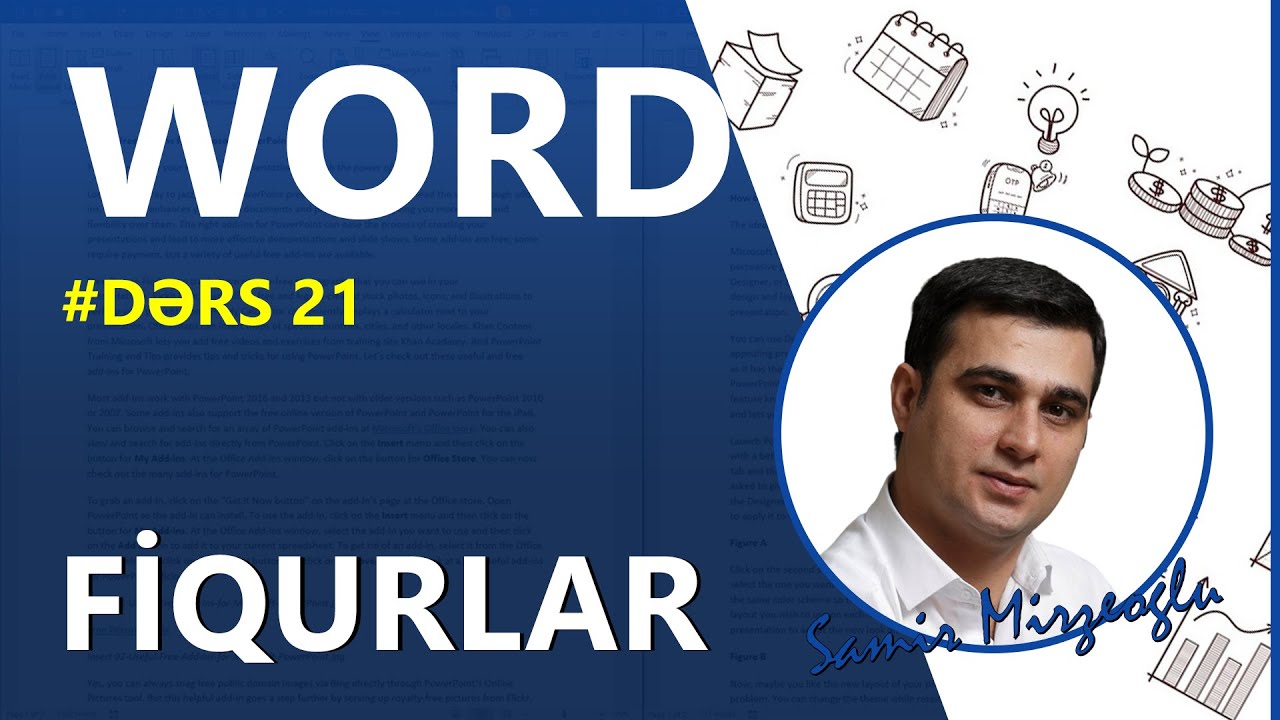 #Worddərsləri | Dərs 21 | Word - Fiqurlar