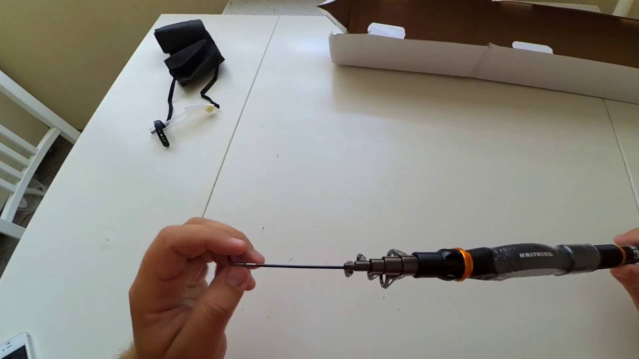 Kastking Blackhawk spinning - unboxing and first try (распаковка)
