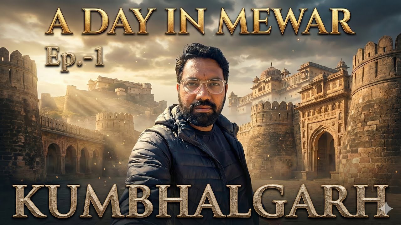 EP.-1 | #Kumbhalgarh #Vlog | This Fort Has the 2nd Longest Wall in the World! 