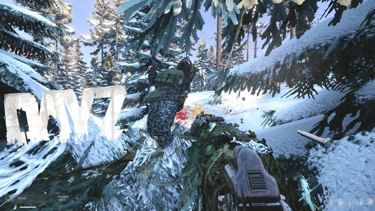 Ghillie Predator in the Snow! DayZ Ps5