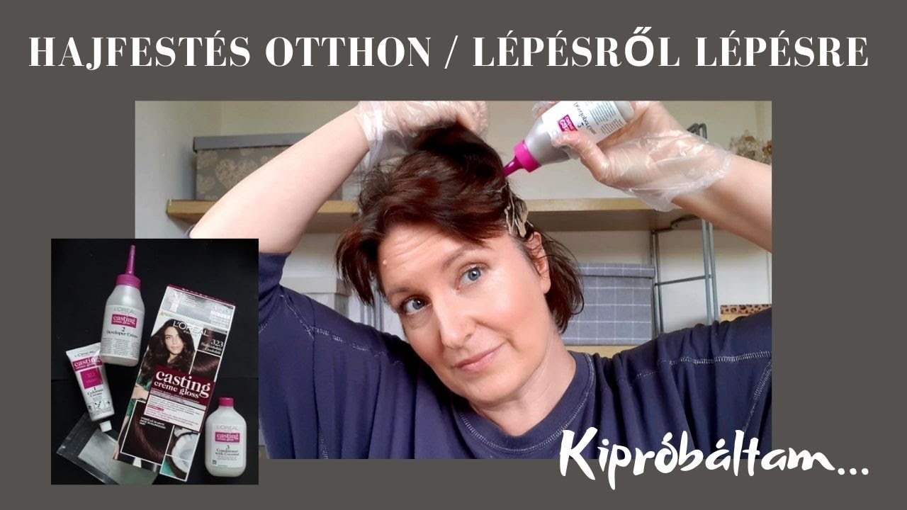 Kipróbáltam: Hajfestés otthon lépésről lépésre  / L'oreal Casting Creme Gloss hajfesték teszt