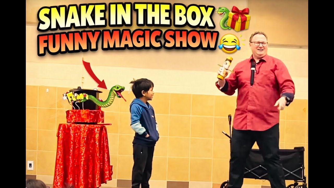 Snake in the Box || Funny Magic Show||