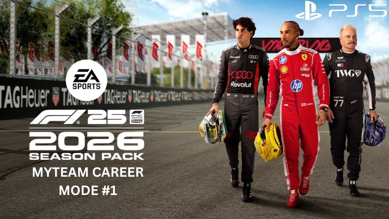 F1 25: 2026 Season Pack - Welcome Back Mark Webber - MyTeam Career Mode #1 - Gameplay PS5