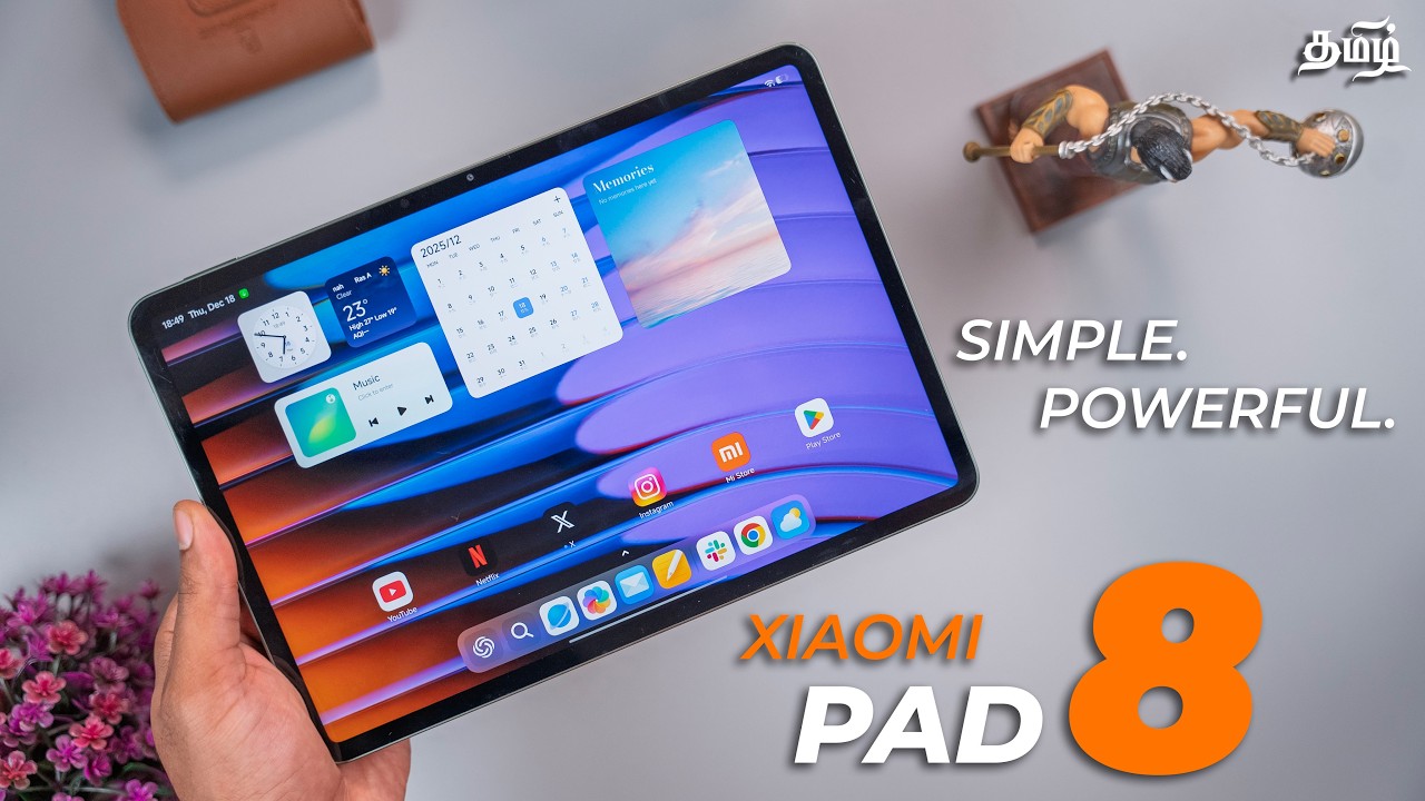 Xiaomi Pad 8 &ndash; Simple, Powerful, ...& Global? (Tamil | தமிழ்)