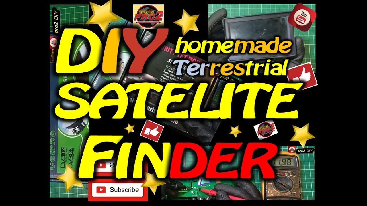 DIY homemade Terrestrial Satelit Finder