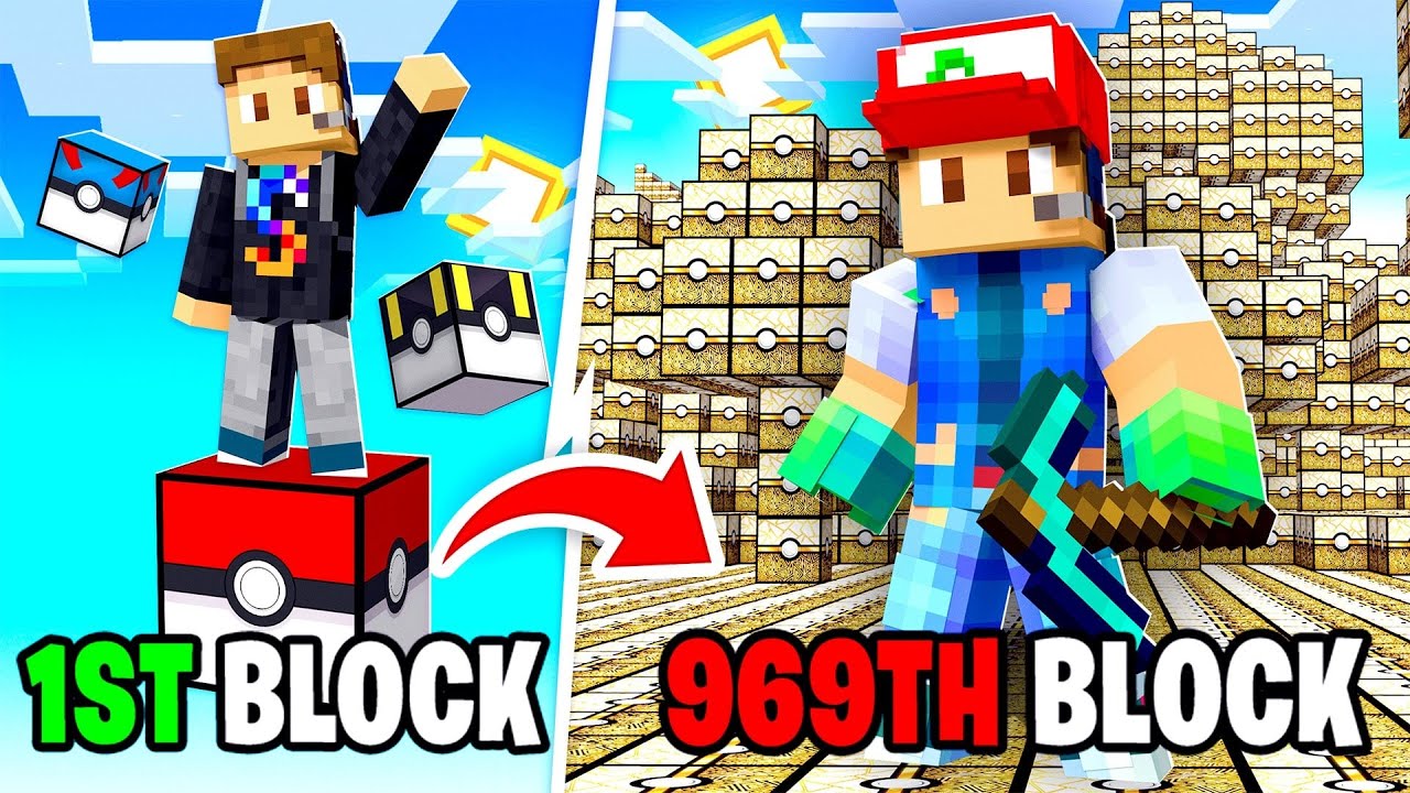 We OPENED 1000 MAX LEVEL LUCKY BLOCKS In PIXELMON
