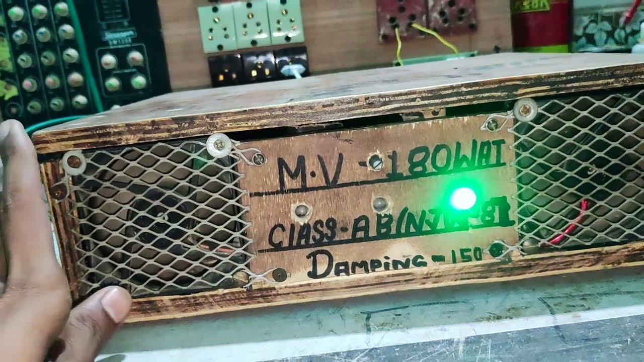 amplifier making at home DJ amplifier kaise banaye
