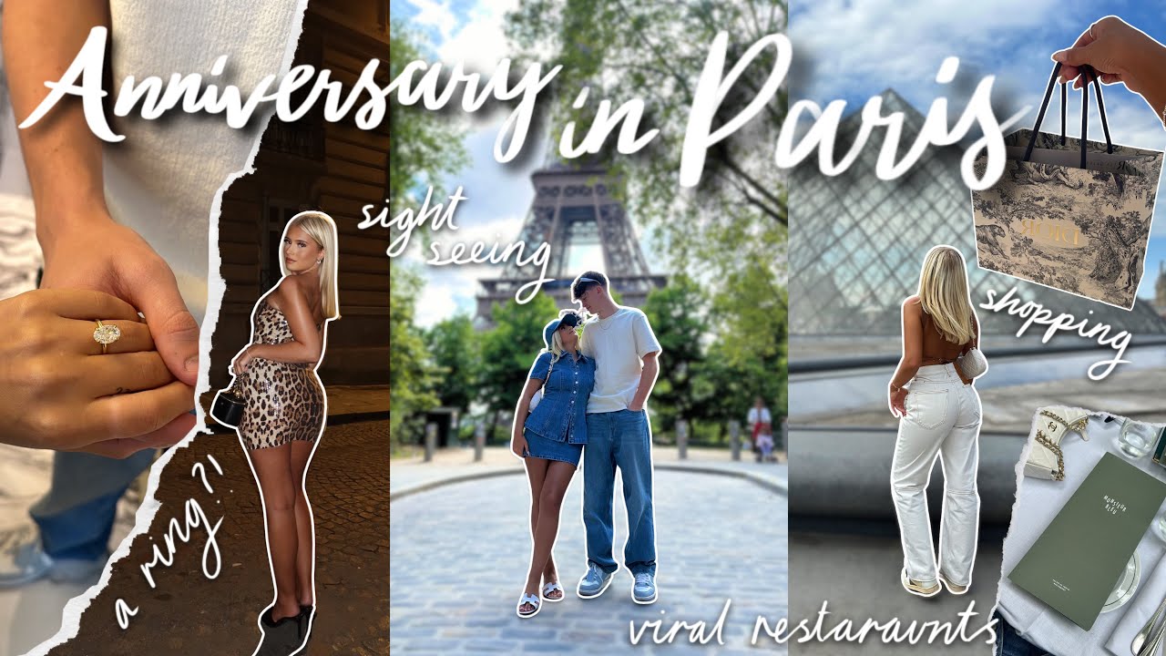 PARIS FOR THE WEEKEND! MINE & MY BOYFRIENDS ANNIVERSARY IN PARIS VLOG 🇫🇷 🥐 | AIMEEJPHILLIPS