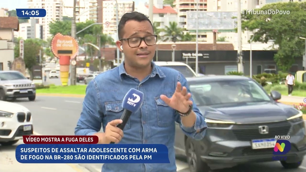 PM identifica suspeitos de assalto a adolescente na BR-280