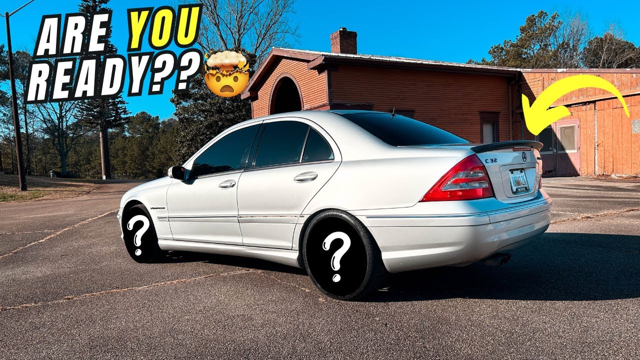 NEW WHEEL REVEAL!! AMAZING FITMENT W203 AMG
