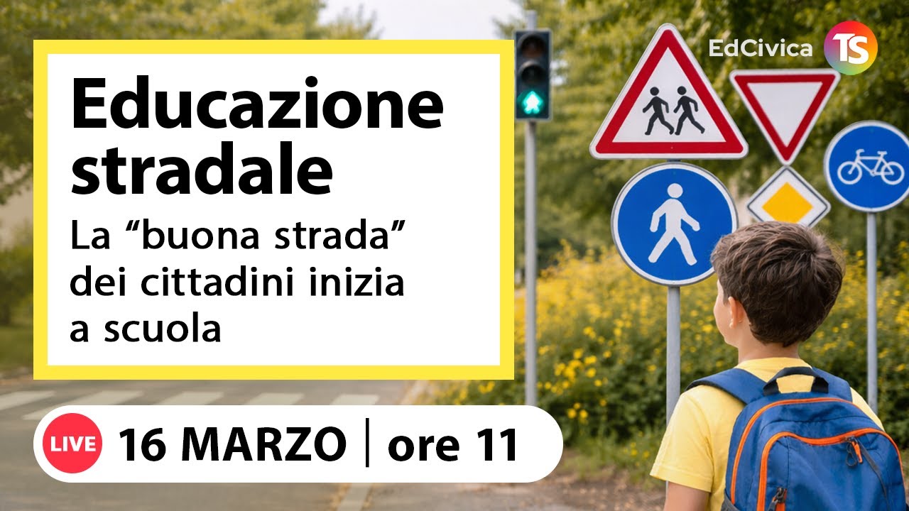 Educazione stradale: la “buona strada” dei cittadini inizia a scuola