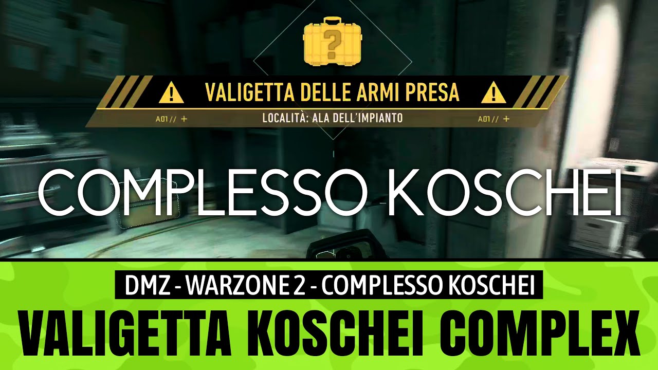 VALIGETTA KOSCHEI COMPLEX | Rinoceronte | Sentinella | Cecchino | DMZ | Omissis | Warzone 2