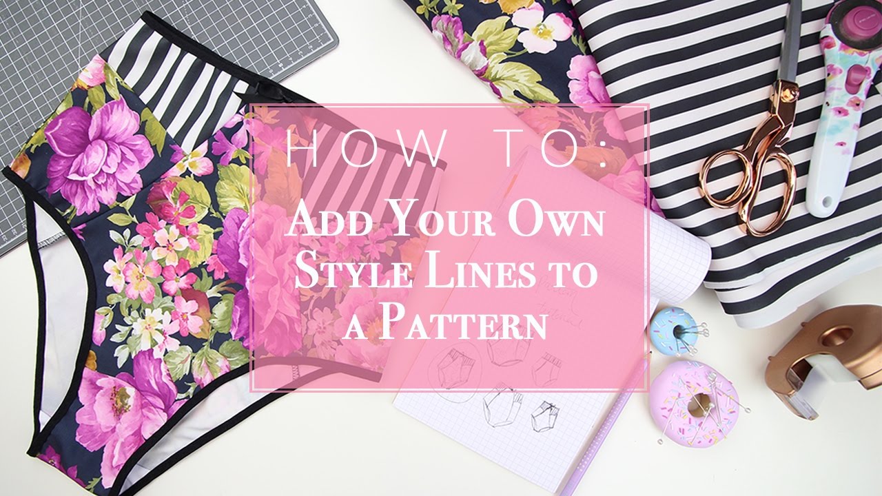 How To: Create Your Own Style Lines On A Basic Pattern