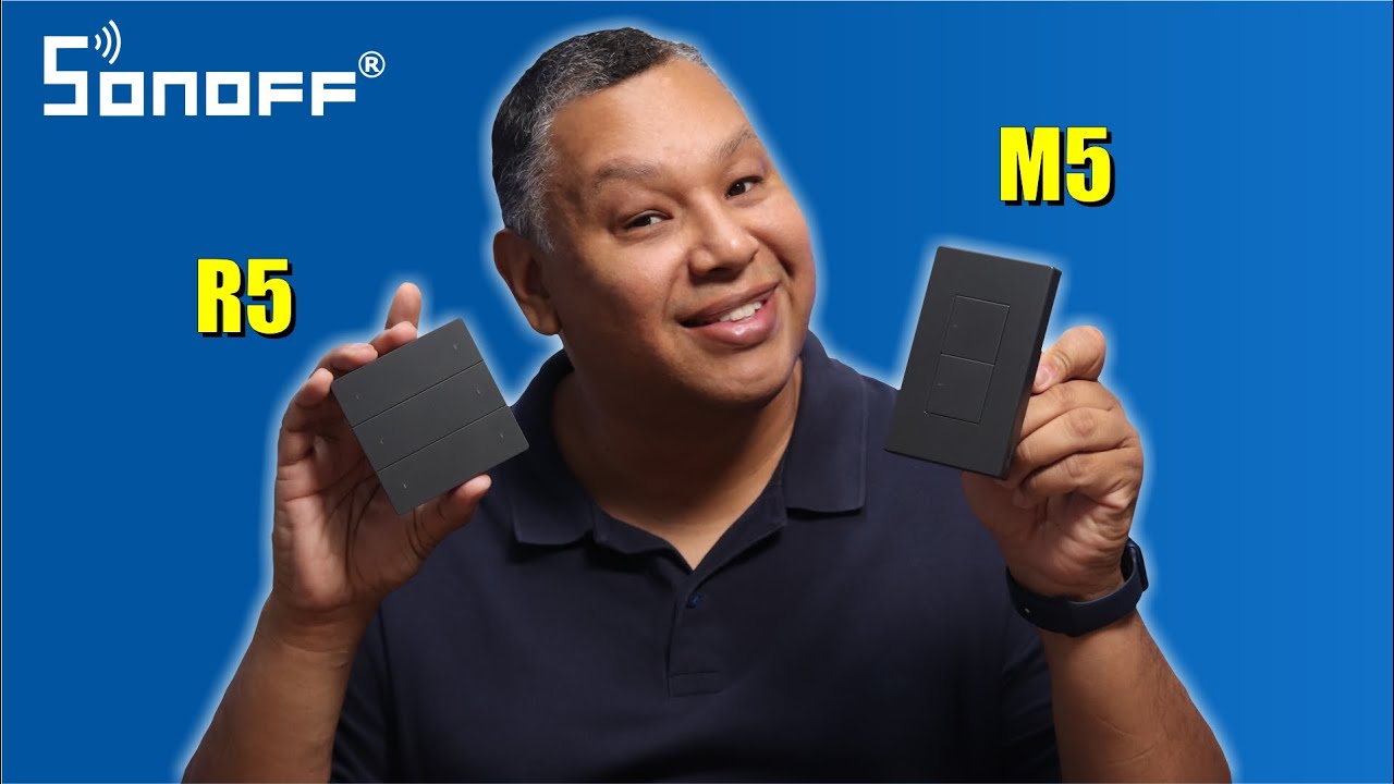 SONOFF M5 e R5 - Os Novos Interruptores - Compatível com Alexa, Google e Home Assistant