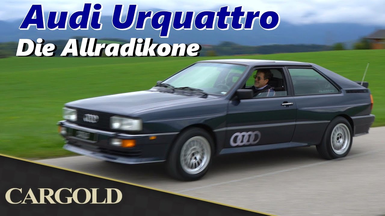 Audi Quattro Coupé, 1983, Allrad, 5 Zylinder Turbo, die Sportwagenlegende der 80er Jahre