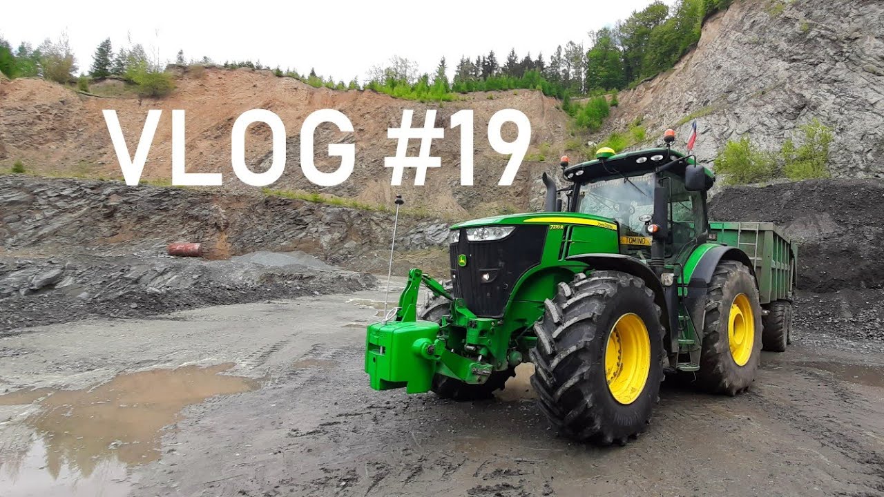 FarmVlog #19 - Jedeme s Rkem do kamenolomu pro recyklát 🚜🚜