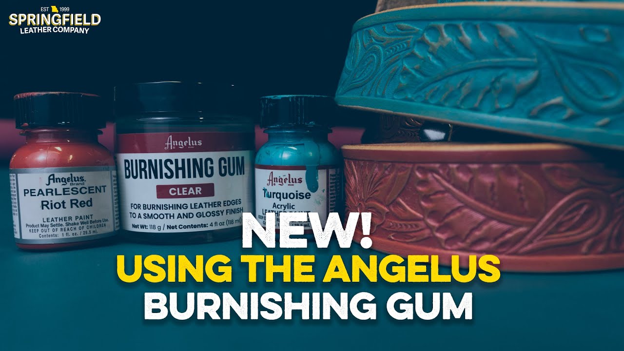 NEW Angelus Burnishing Gum + Angelus paint + Antique Paste!
