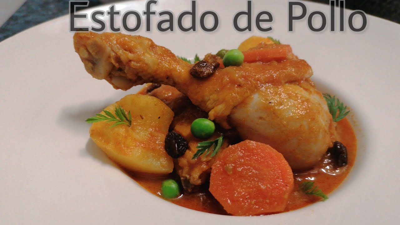 ESTOFADO DE POLLO -😊🤤 F&Aacute;CIL DE COCINAR Y DELICIOSO. &iexcl; RECETA 2020 ! - \CoCina360/