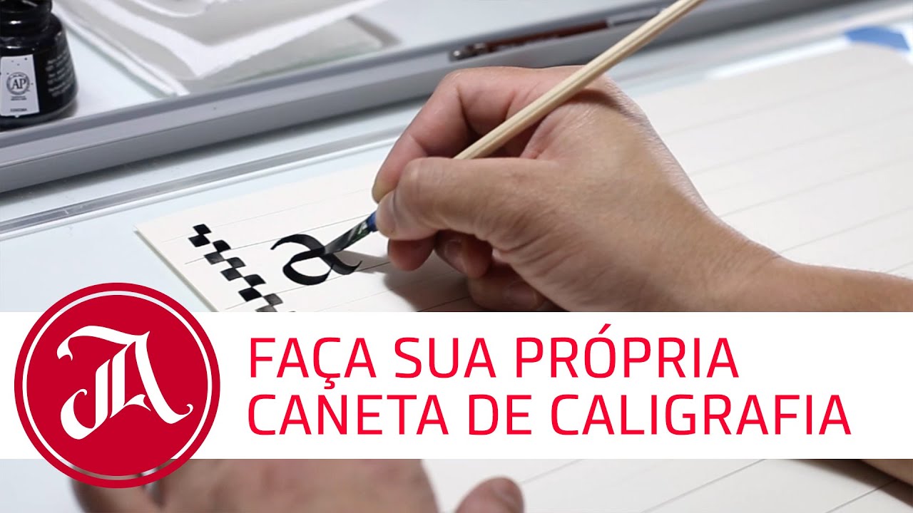 Como fazer sua própria caneta de Caligrafia