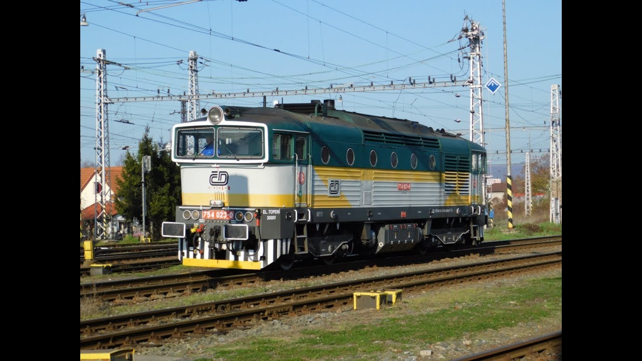 Vlaky Valašské Meziříčí 10.11 2018