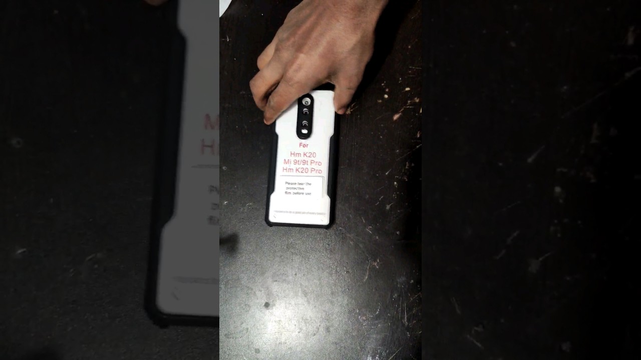 unboxing a back cover for redmi k20 pro | cover for redmi k20 pro #shorts #backcover #redmik20pro