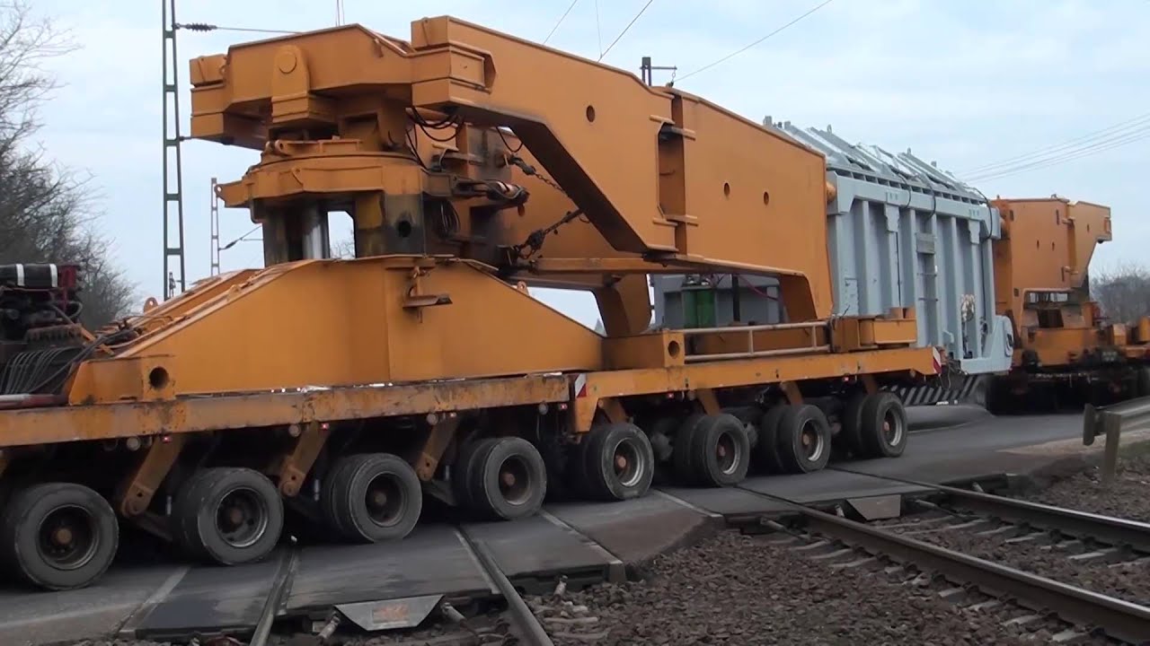 400 kVos transzformátor szállítása Isaszegről a kerepesi alállomásra