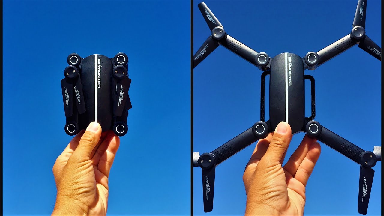 FLYSTER X8TW SKYHUNTER Складной радиоуправляемый карманный дрон