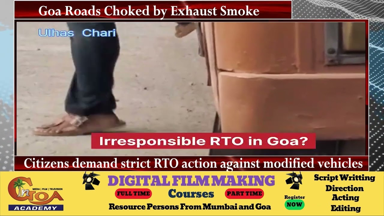 Goa Roads Choked by Exhaust Smoke