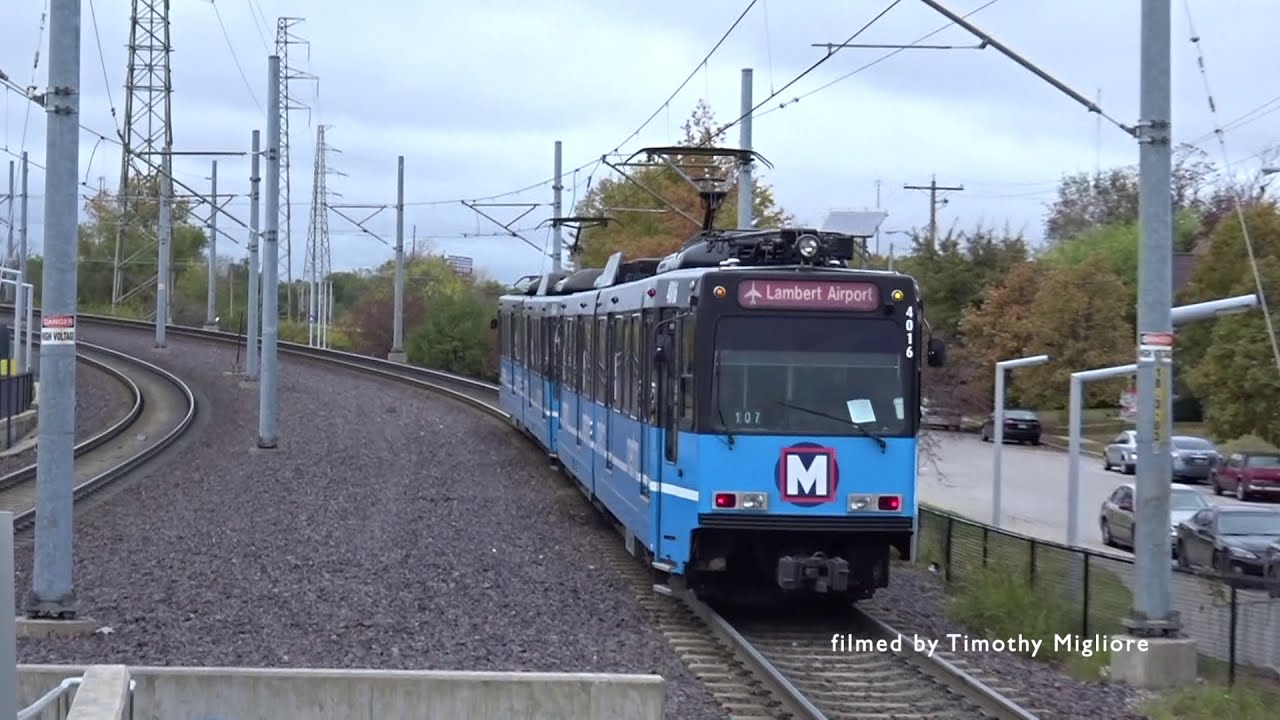 The Light Rail System in East St Louis, Illinois 2020 - (Is this one of the best lightrail systems?)
