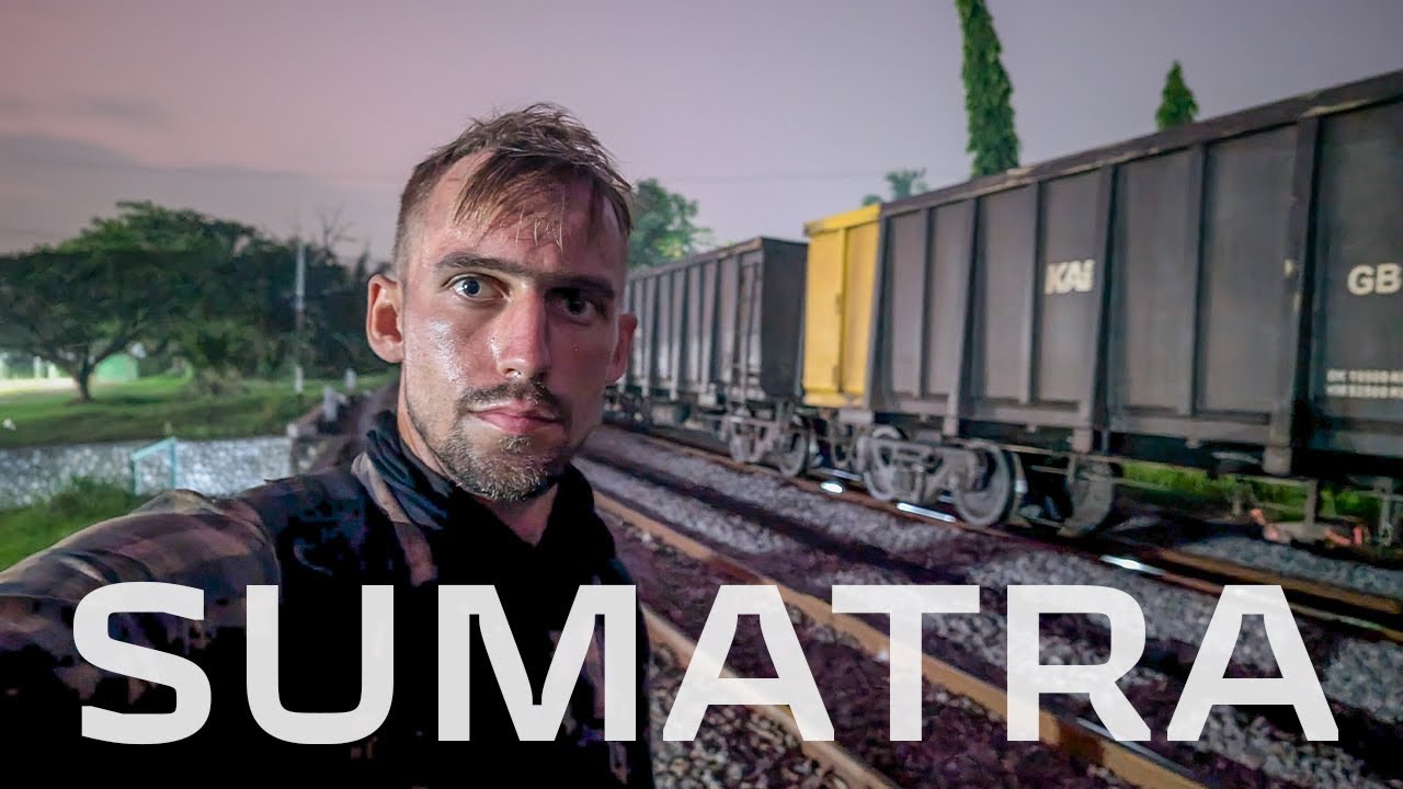 Sumatra's Wildest Coal Train Adventure 🇮🇩