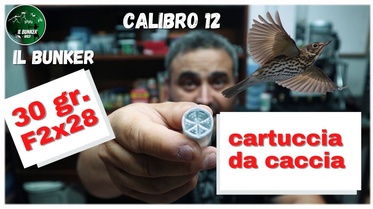 A caccia con F2x28 -  Calibro 12 - 30 gr.