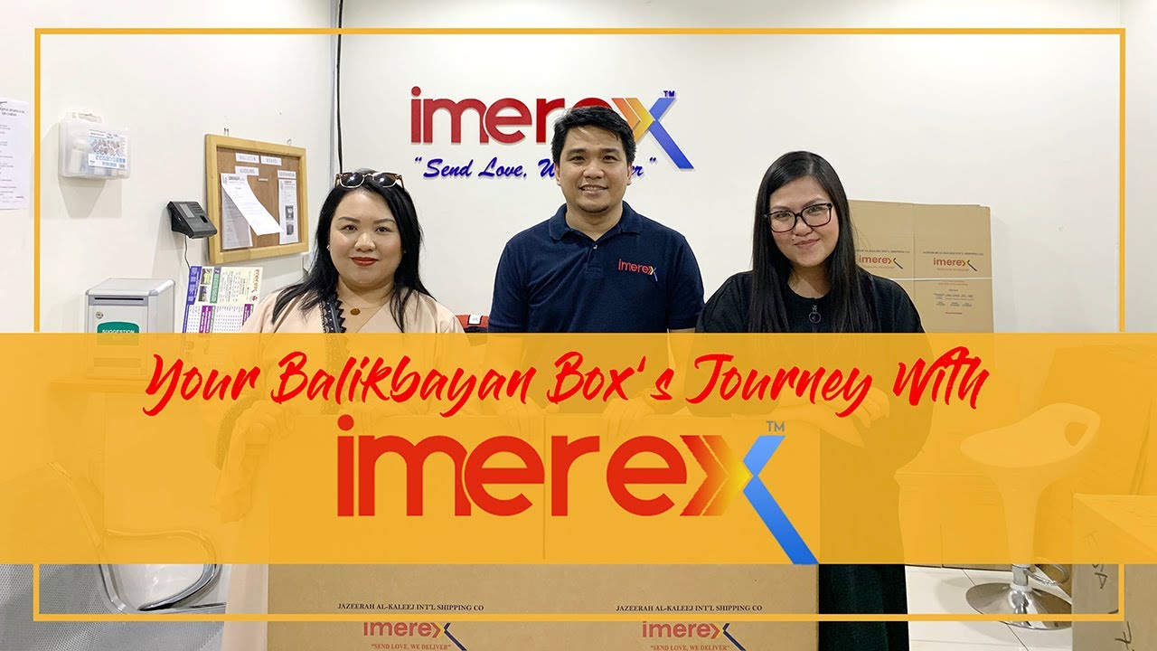 Your Balikbayan Box's Journey with iMEREX KSA
