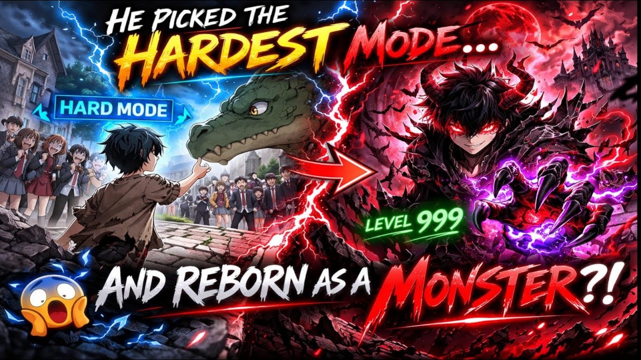 He Picked The HARDEST Mode… And Reborn As A Monster?!”
