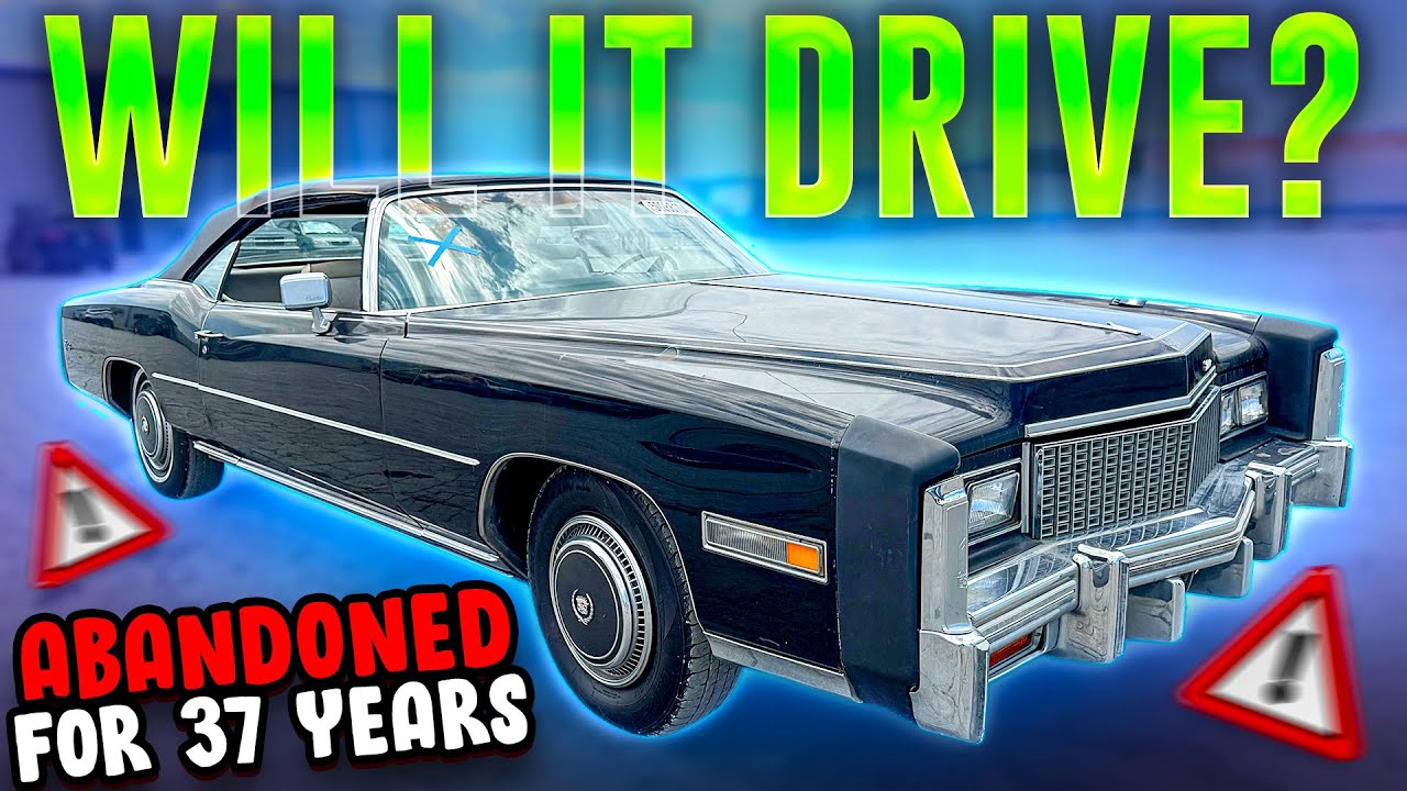 I Bought a 1976 Cadillac Eldorado for $4300 Abandoned for 37 Years! Will it Drive 150 Miles?