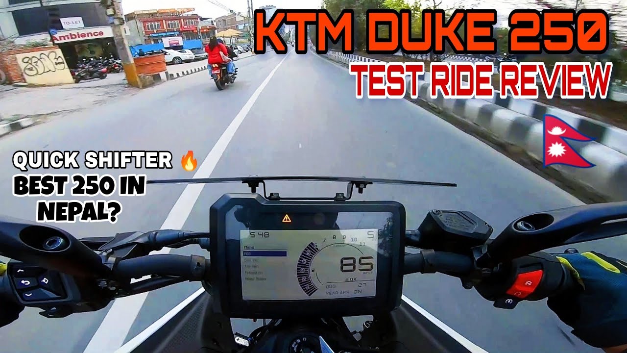 KTM DUKE 250 3RD GEN FULL TEST RIDE AND REVIEW IN NEPAL🇳🇵