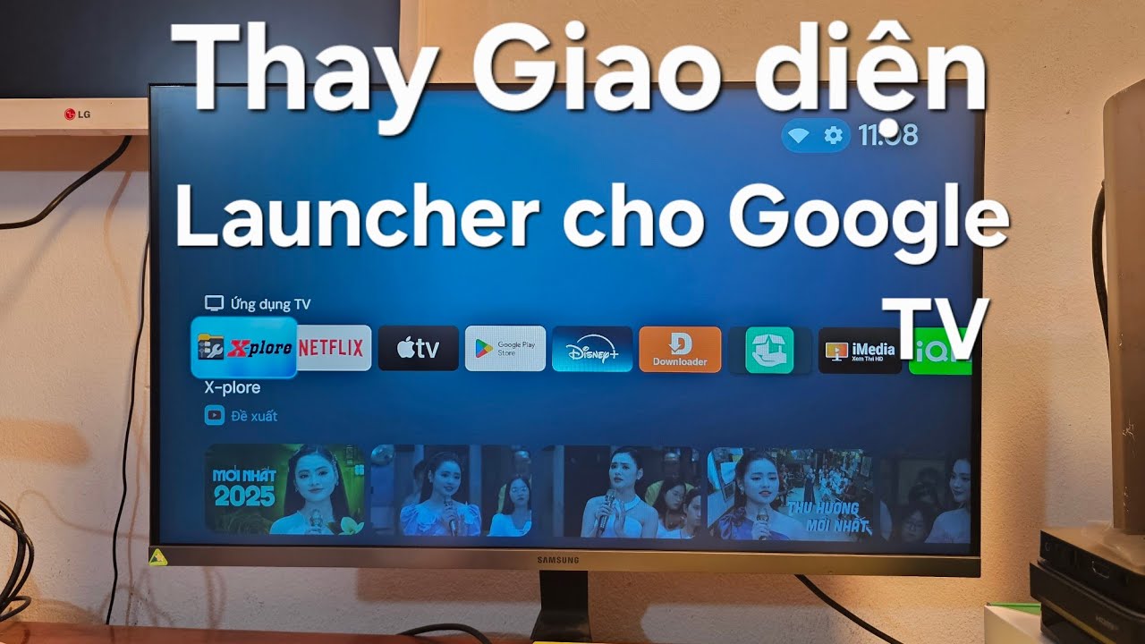 💥Hướng dẫn Thay Đổi Giao diện Cho Google TV, Android TV, Tivi Sony, TCL, Xiaomi