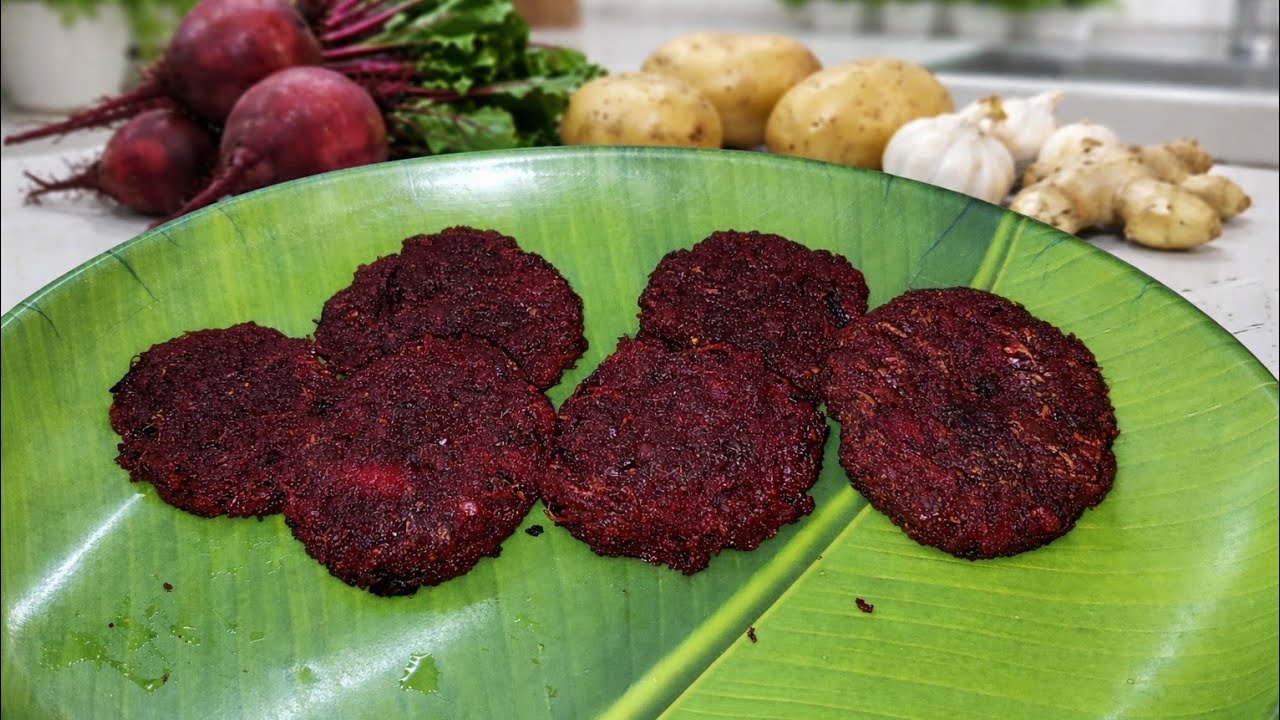 Beetroot kebab recipe|Beetroot cutlet recipe|Snacks for school kids #beetrootcutlet #beetroot 