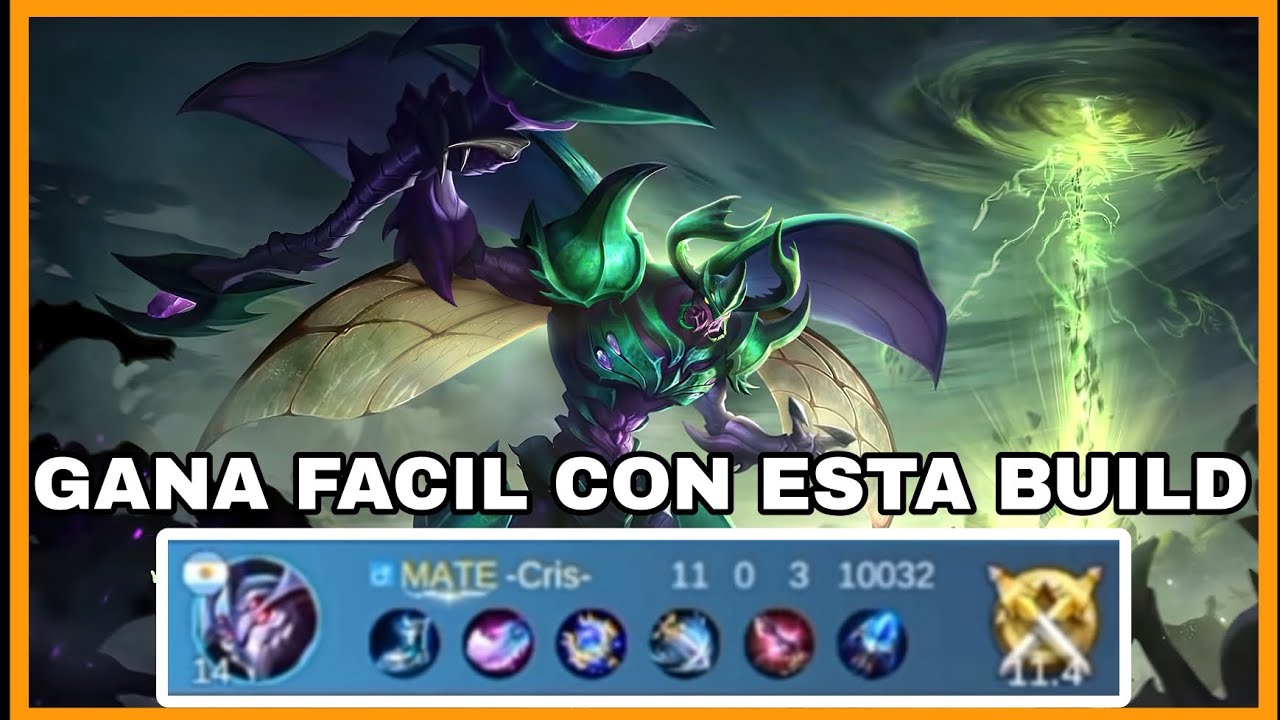 USA A ZHASK CON ESTA BUILD EN RANK.! MOBILE LEGENDS 2024