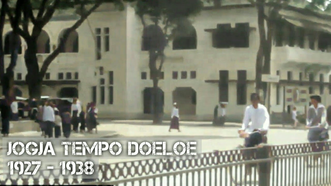SUASANA KEHIDUPAN MASYARAKAT JOGJA TEMPO DULU TAHUN 1927 - 1938