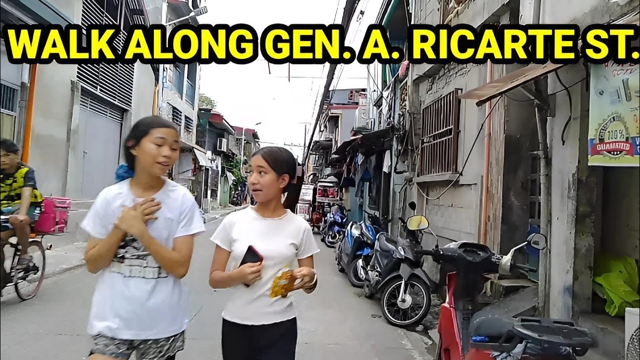 WALK ALONG GEN. A. RICARTE STREET CAINTA RIZAL | PHILIPPINES