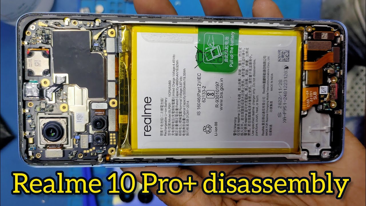 Realme 10 Pro plus Disassembly / Realme 10 Pro plus 5g teardown / How to open realme 10 Pro plus 5g