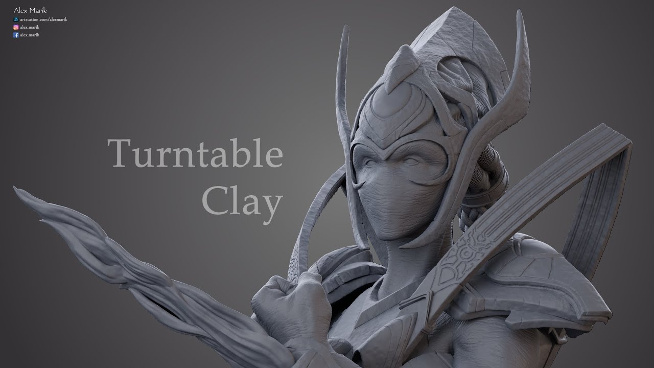 Selendis Clay Turntable