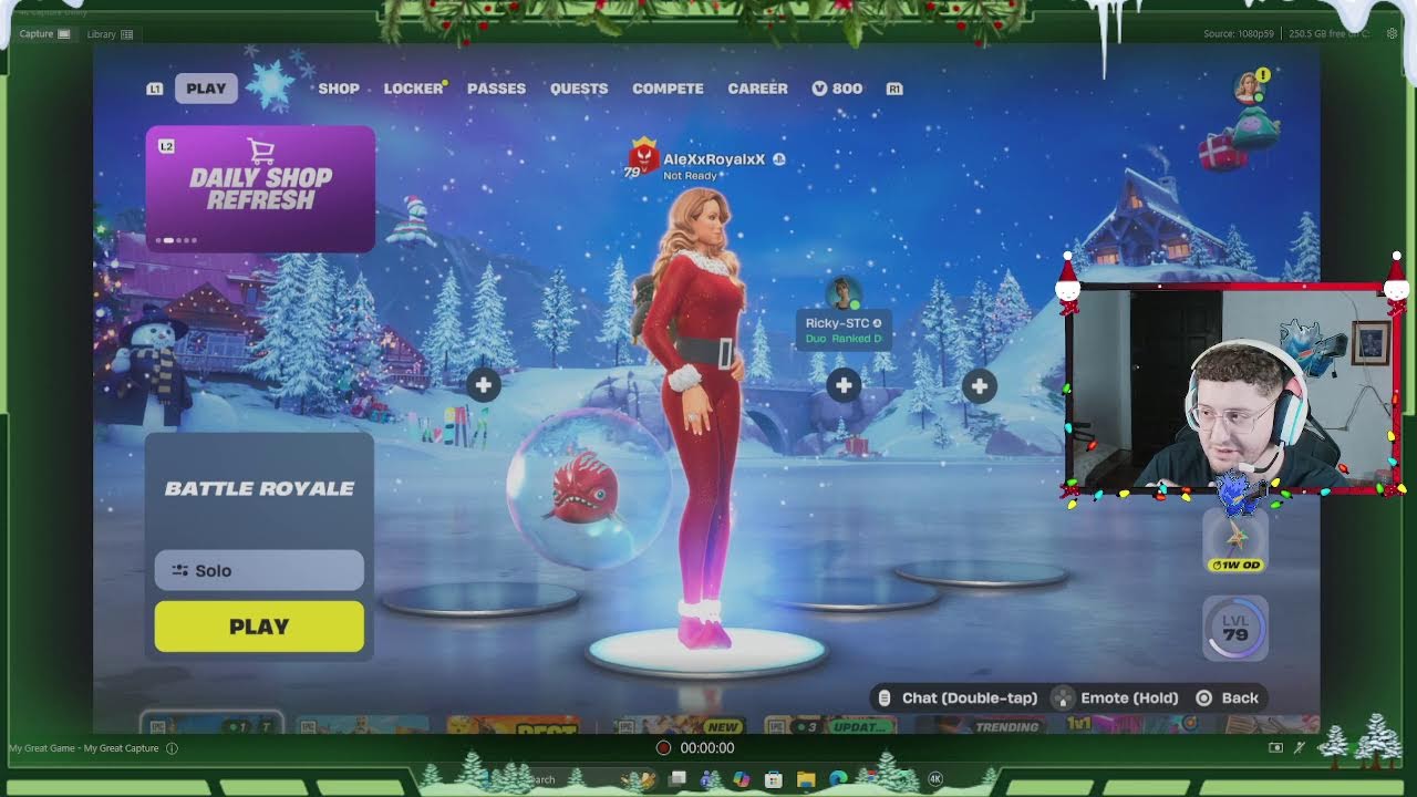 UN POCO DE FORTNITE PARA EL DOMINGO Xd