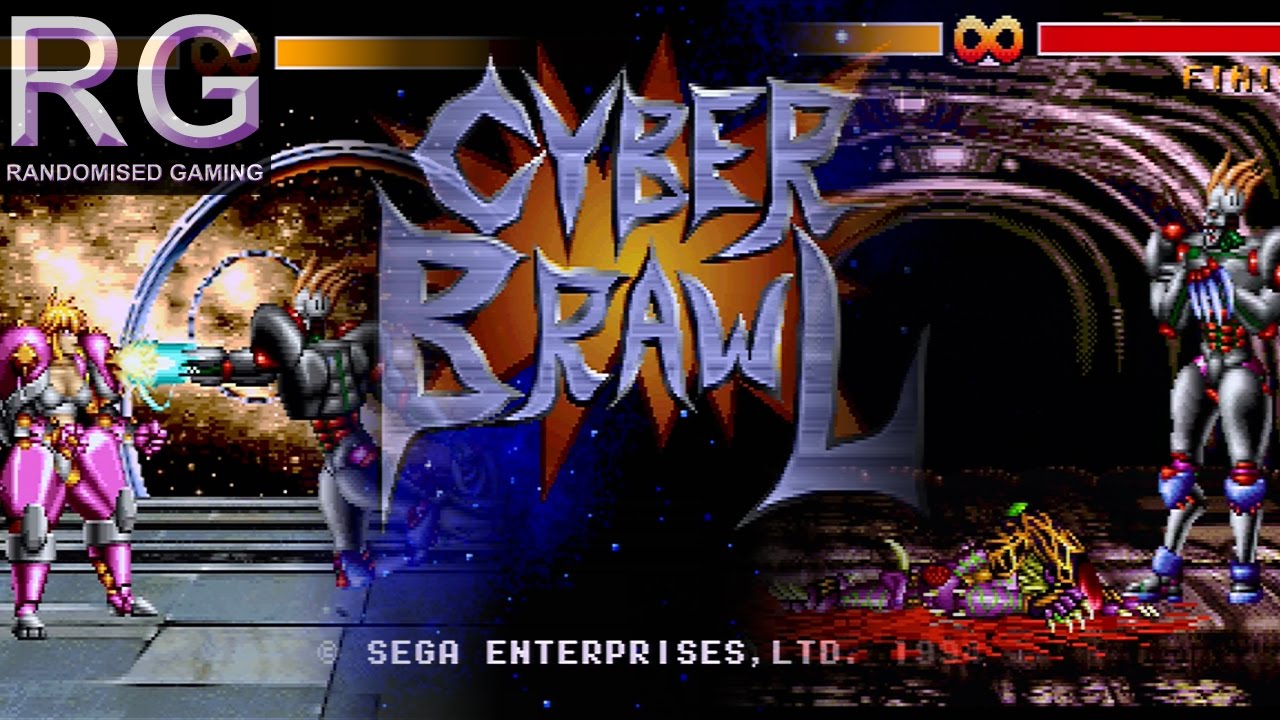 Cyber Brawl - Sega 32X - Intro & playthrough as Bolt with bad ending [HD 1080p]