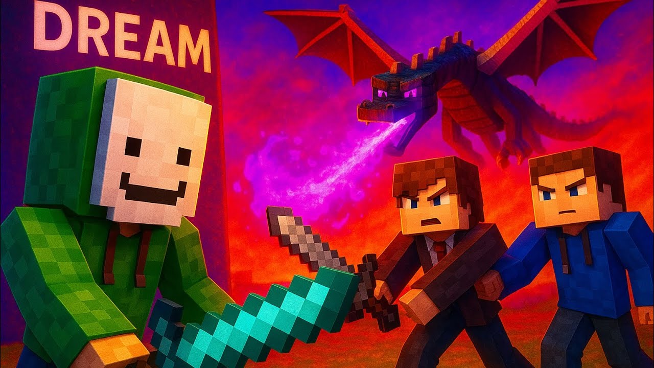 MINECRAFT SPEEDRUN ANIMATION  (MANHUNT)