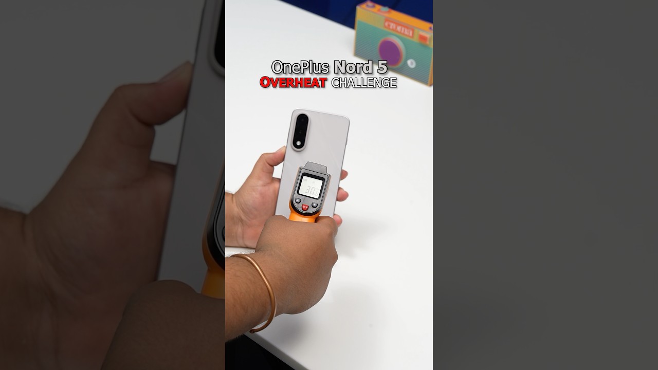 Overheat Challenge 🔥 | OnePlus Nord 5 📱heating test