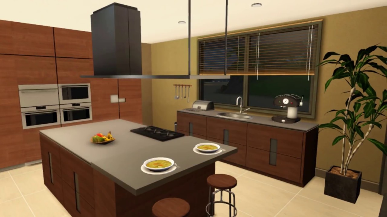 House Sims 3 : Minimalist House HD