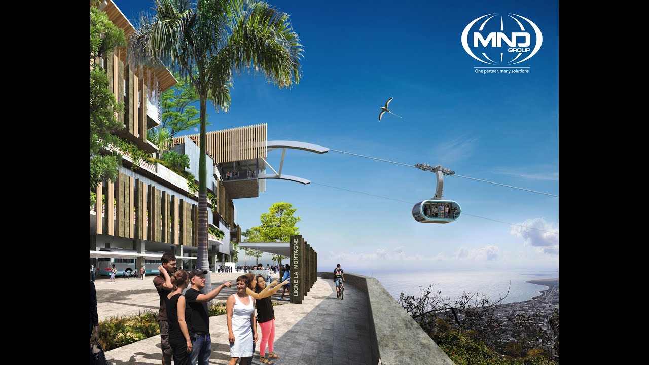 MND ROPEWAYS | Téléphérique urbain de Saint-Denis à La Réunion / Urban Ropeway of Saint Denis